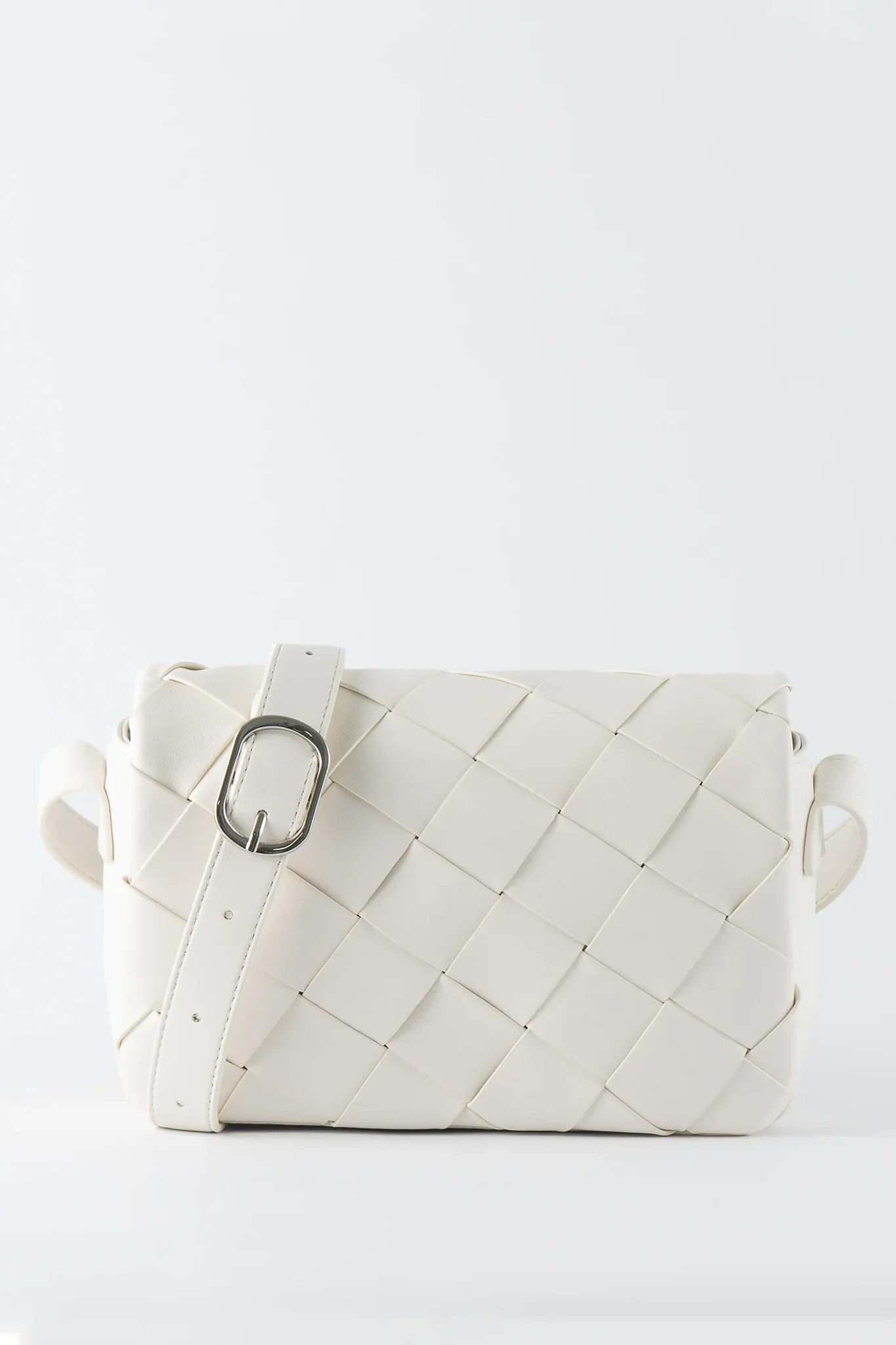 TEN TONES Azure Weave Bag White - Sonourner