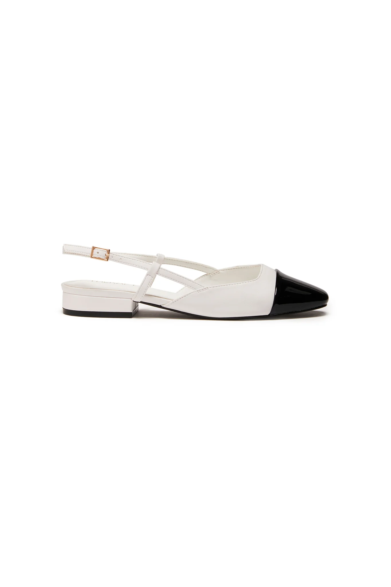THERAPY Selene Point Heel White Black - Sonourner