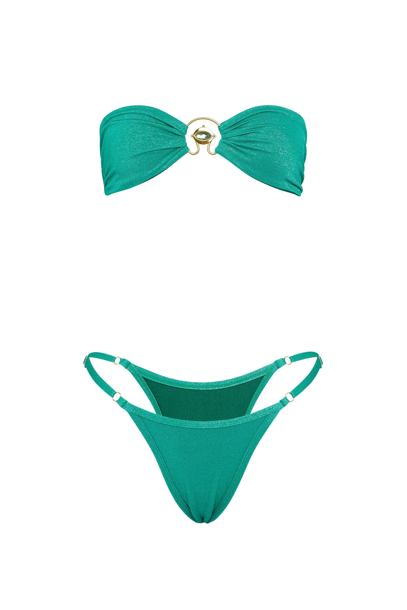 VDM The Label Bailey Jade Reversible Bandeau - Sonourner
