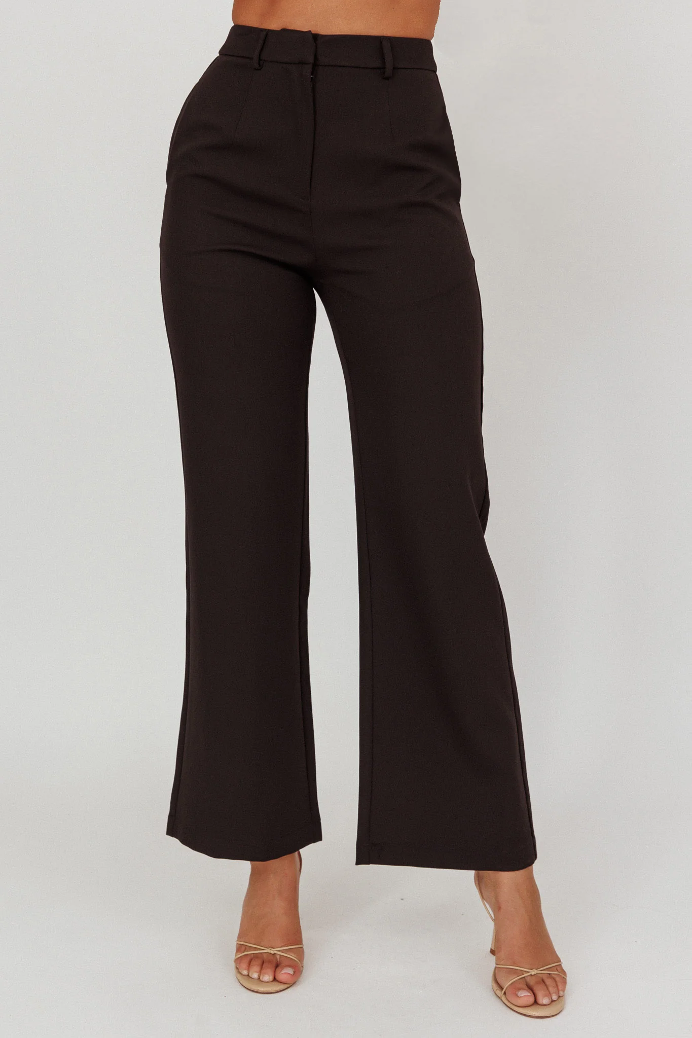 Fair Play High Waist Pants Black - Sonourner