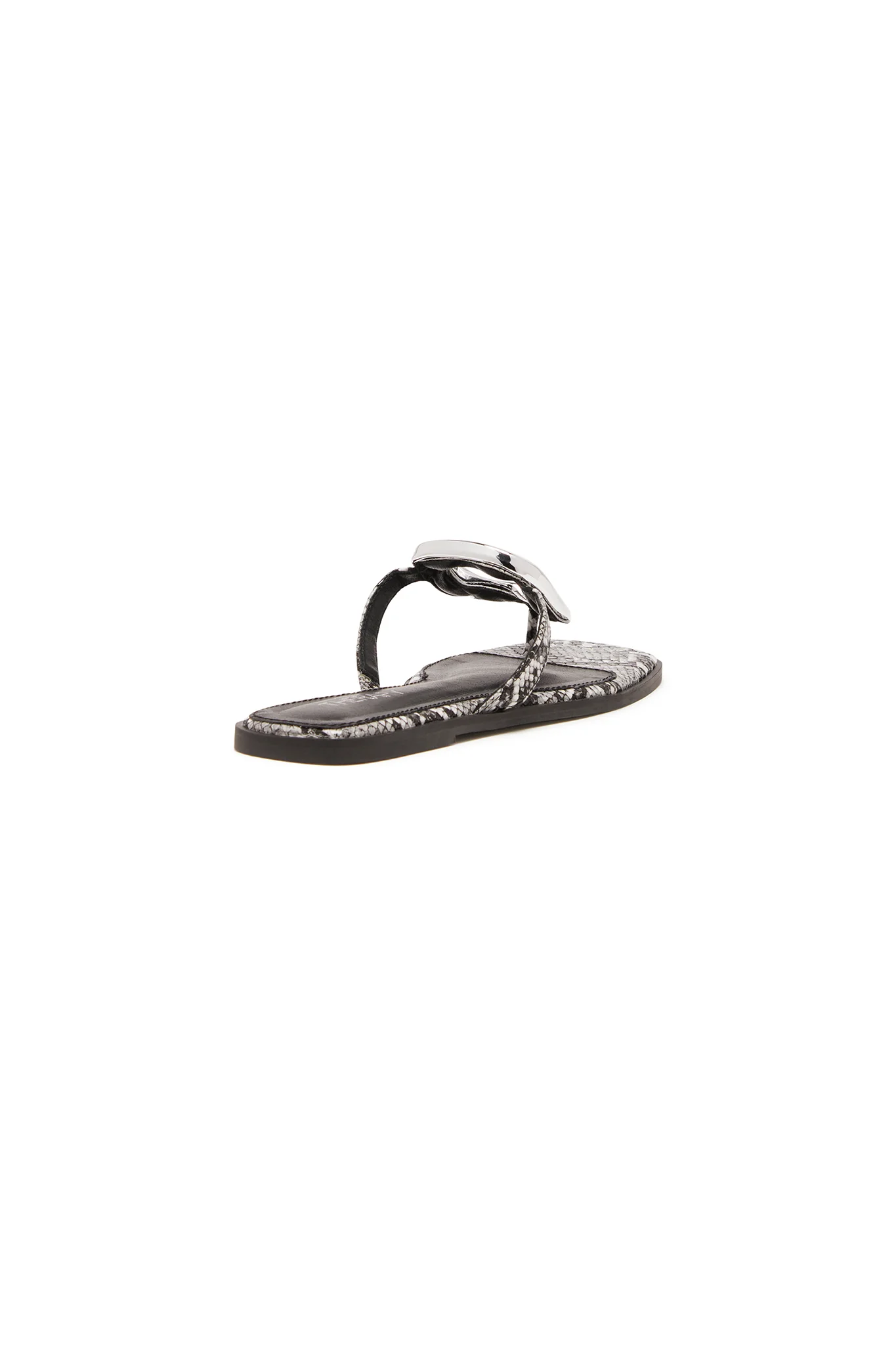 THERAPY Guild Thong Sandal Black White Snake - Sonourner