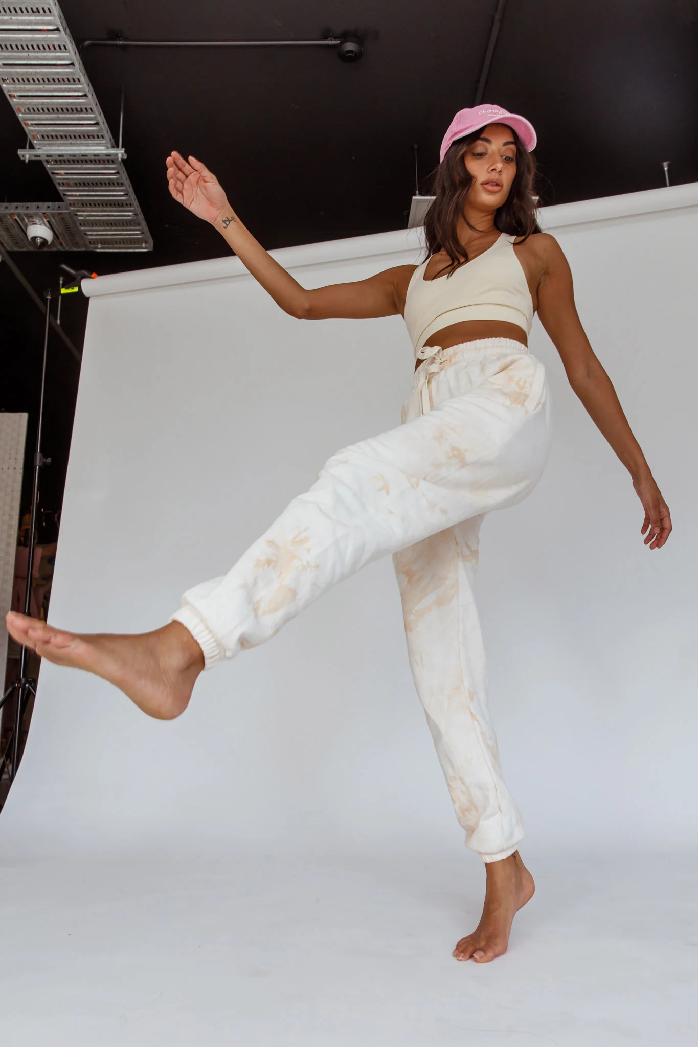 Take It Easy Jogger Track Pants Sand - Sonourner