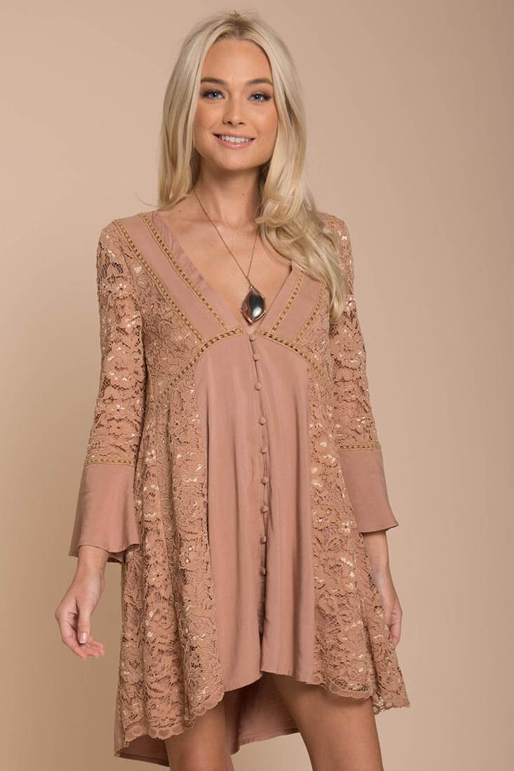 La Jolla Everyday Dress Mocha - Sonourner
