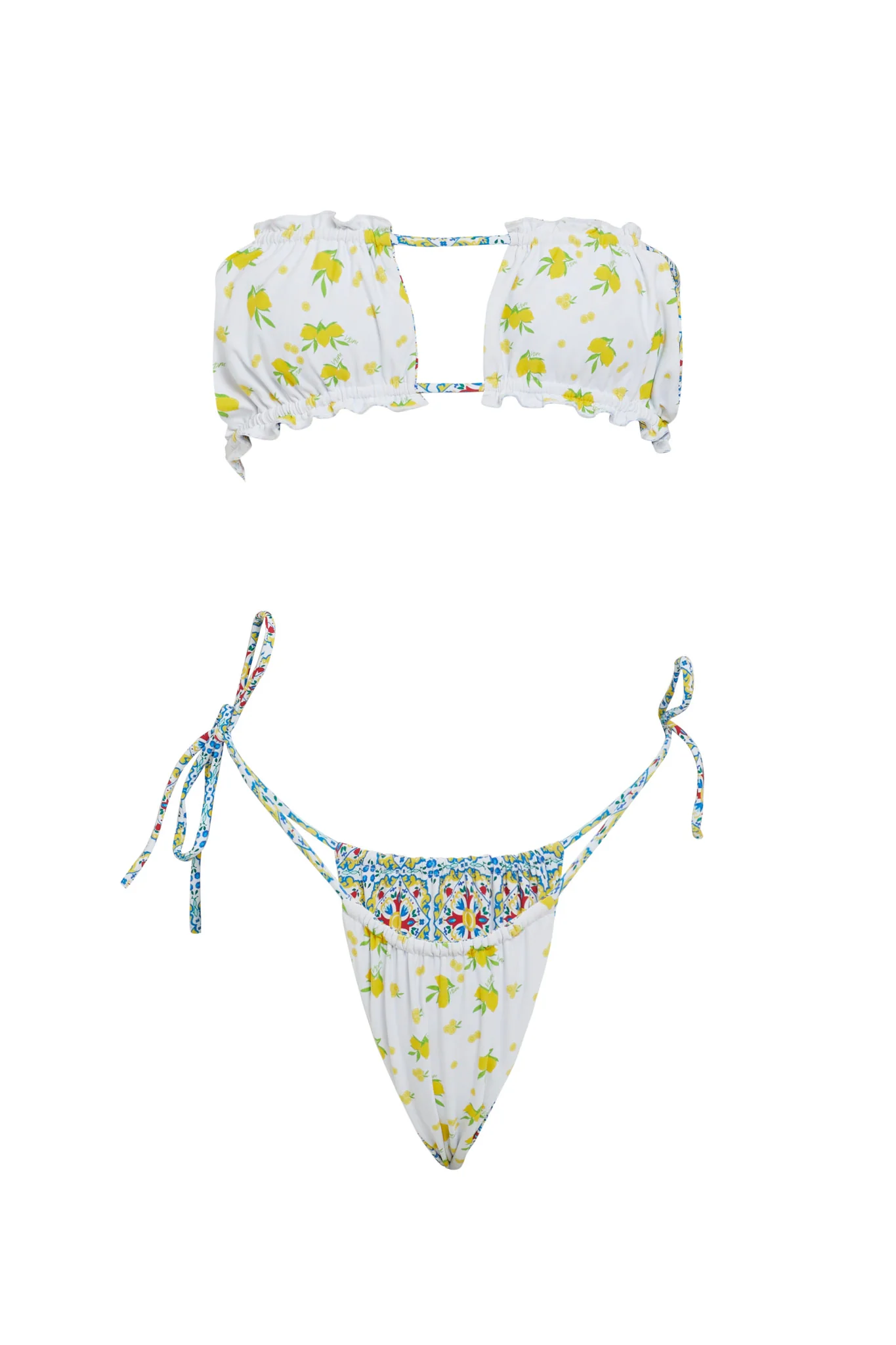VDM The Label Marley Capri/Limone Reversible Bottom - Sonourner