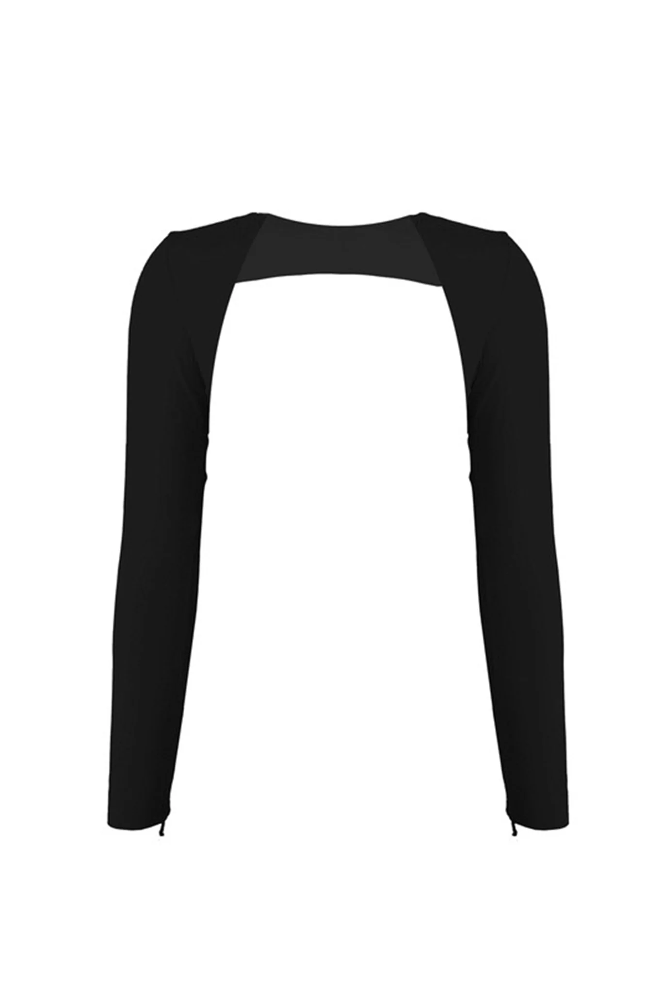 Playa Long Sleeve Cover Up Black - Sonourner