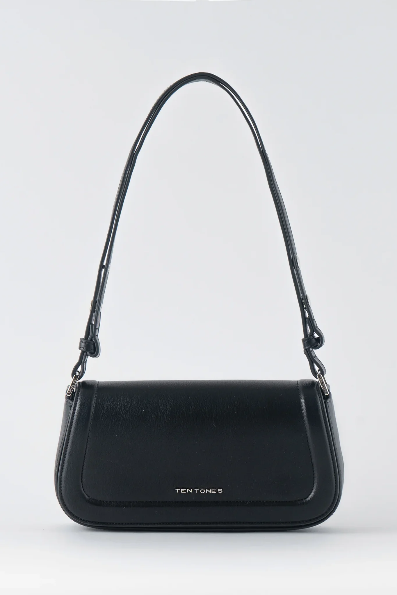 TEN TONES Bruno Baguette Bag Black - Sonourner