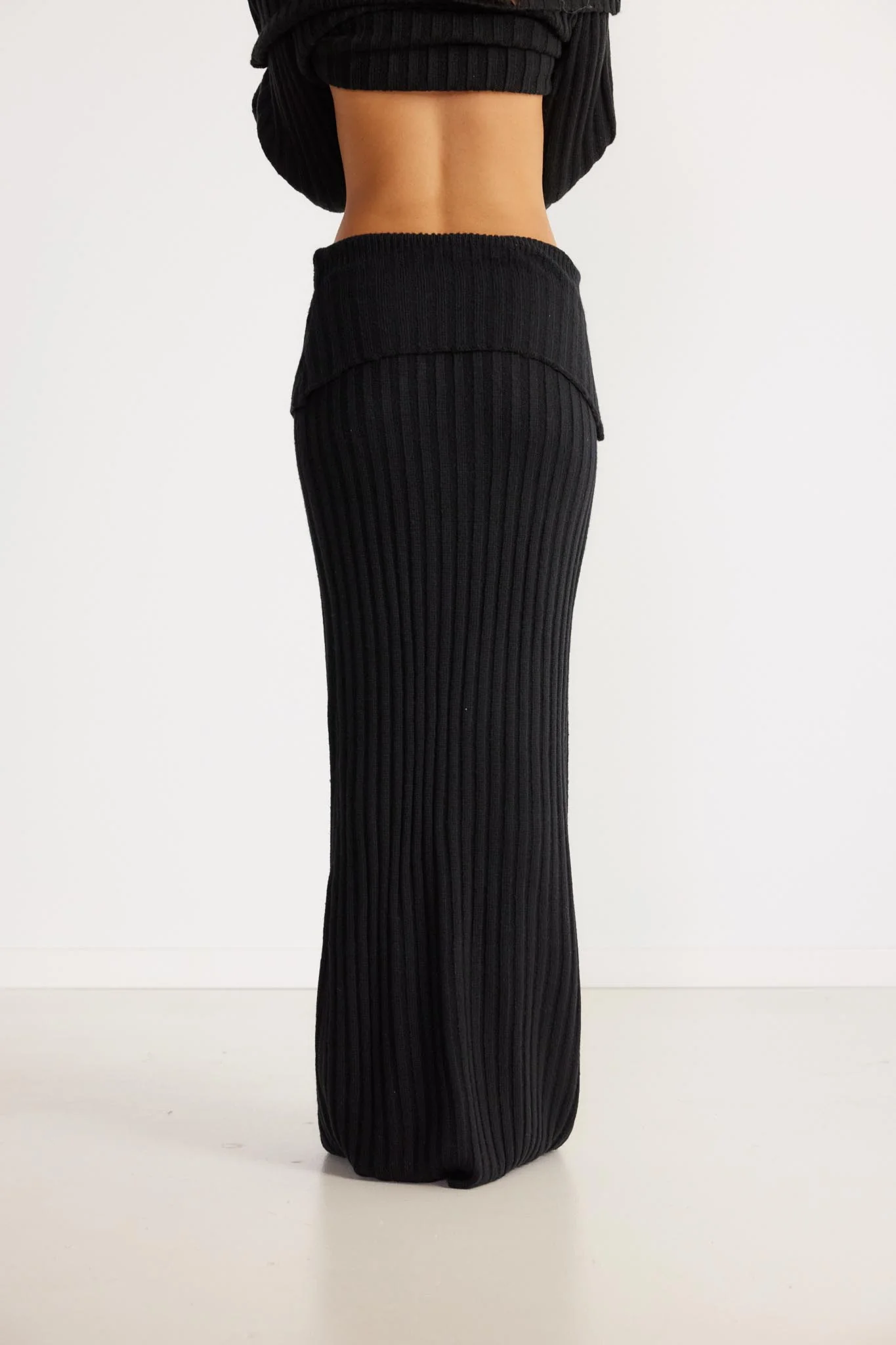 SNDYS Brooks Maxi Skirt Black - Sonourner