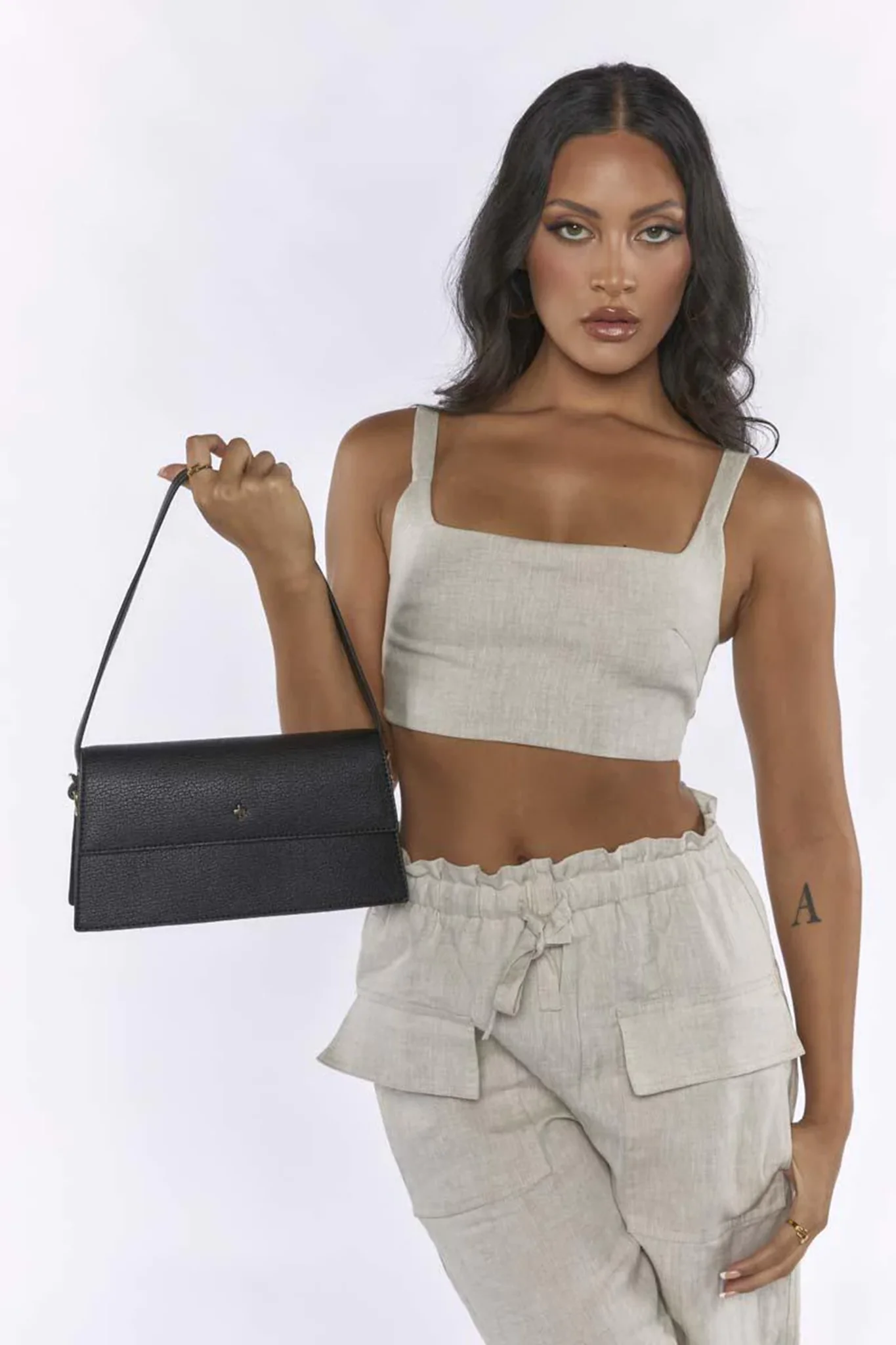 Peta And Jain Starri Shoulder Bag Black - Sonourner