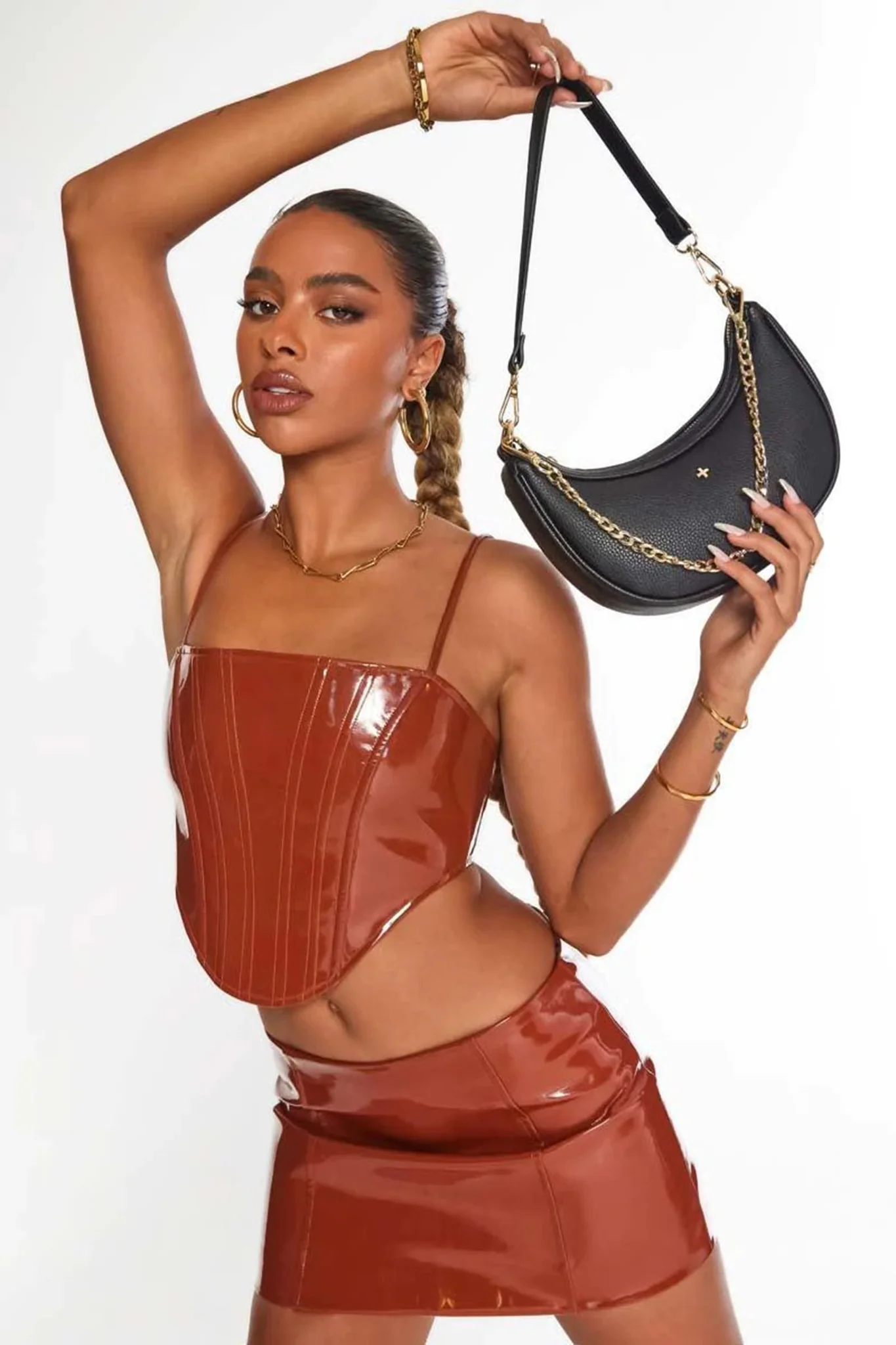 Peta And Jain Micki Shoulder Bag Black - Sonourner