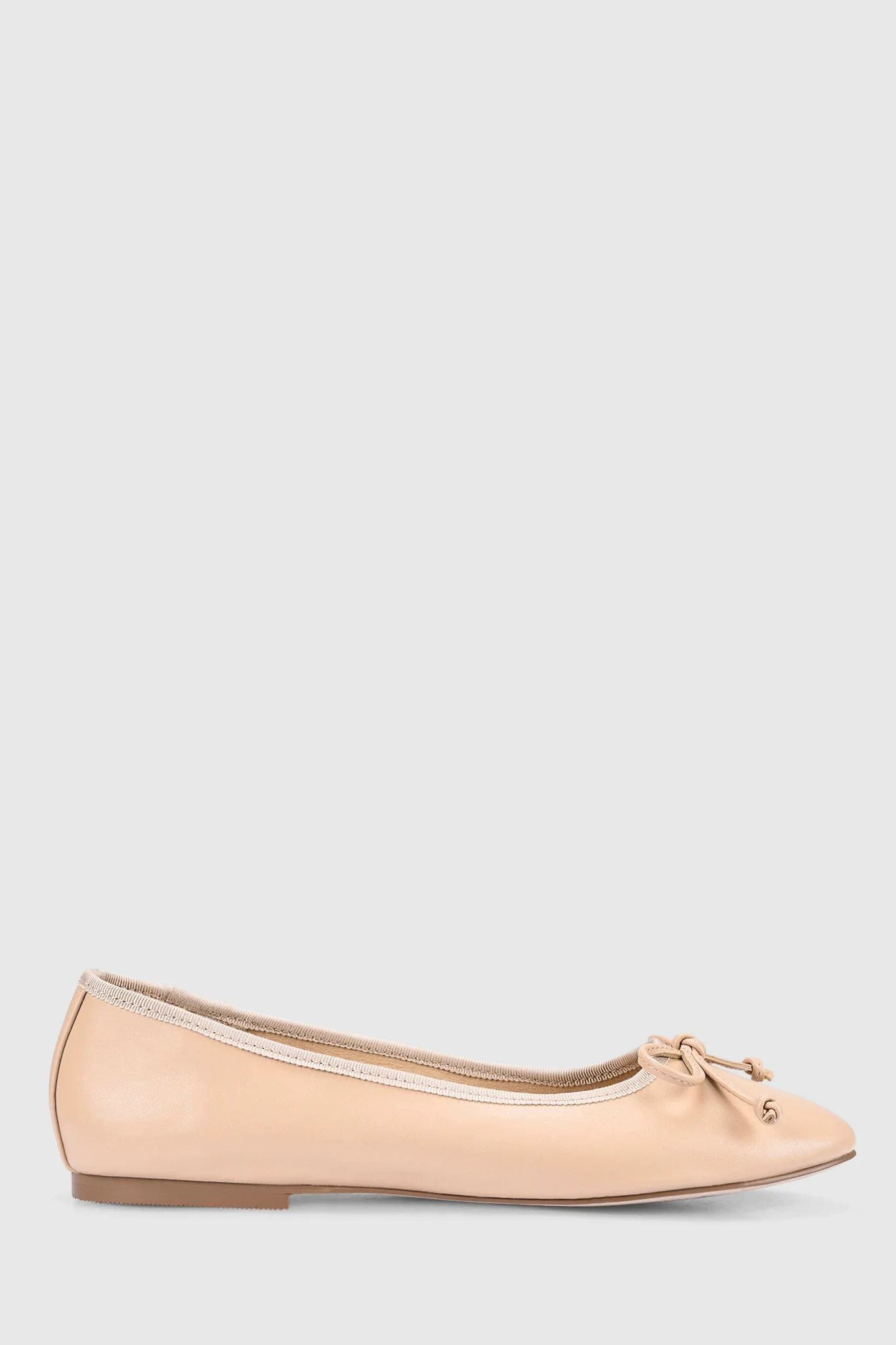 VERALi Ballerina Ballet Flats Nude Smooth - Sonourner