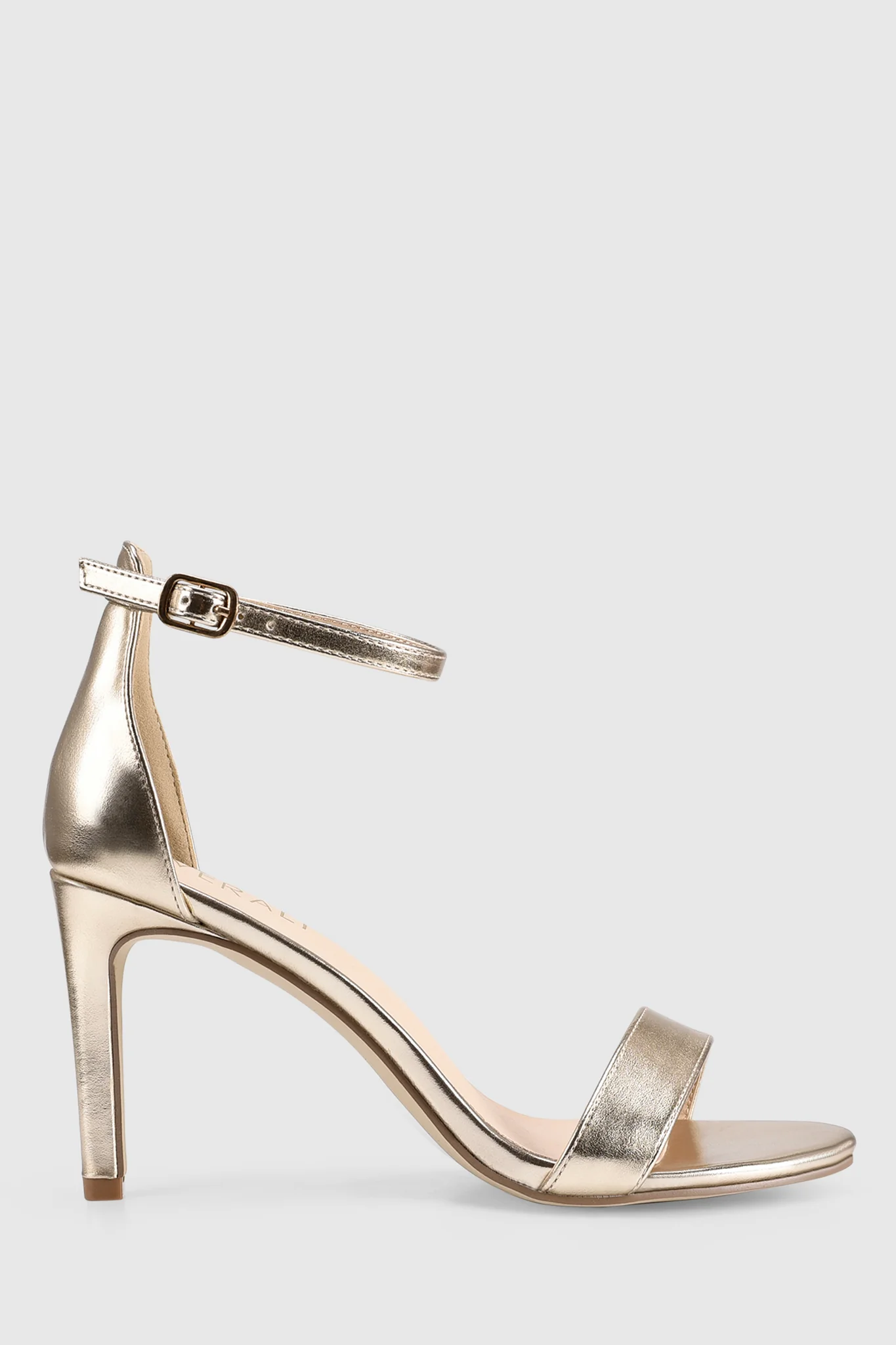 VERALi Mattie Strappy Heels Champagne Smooth - Sonourner