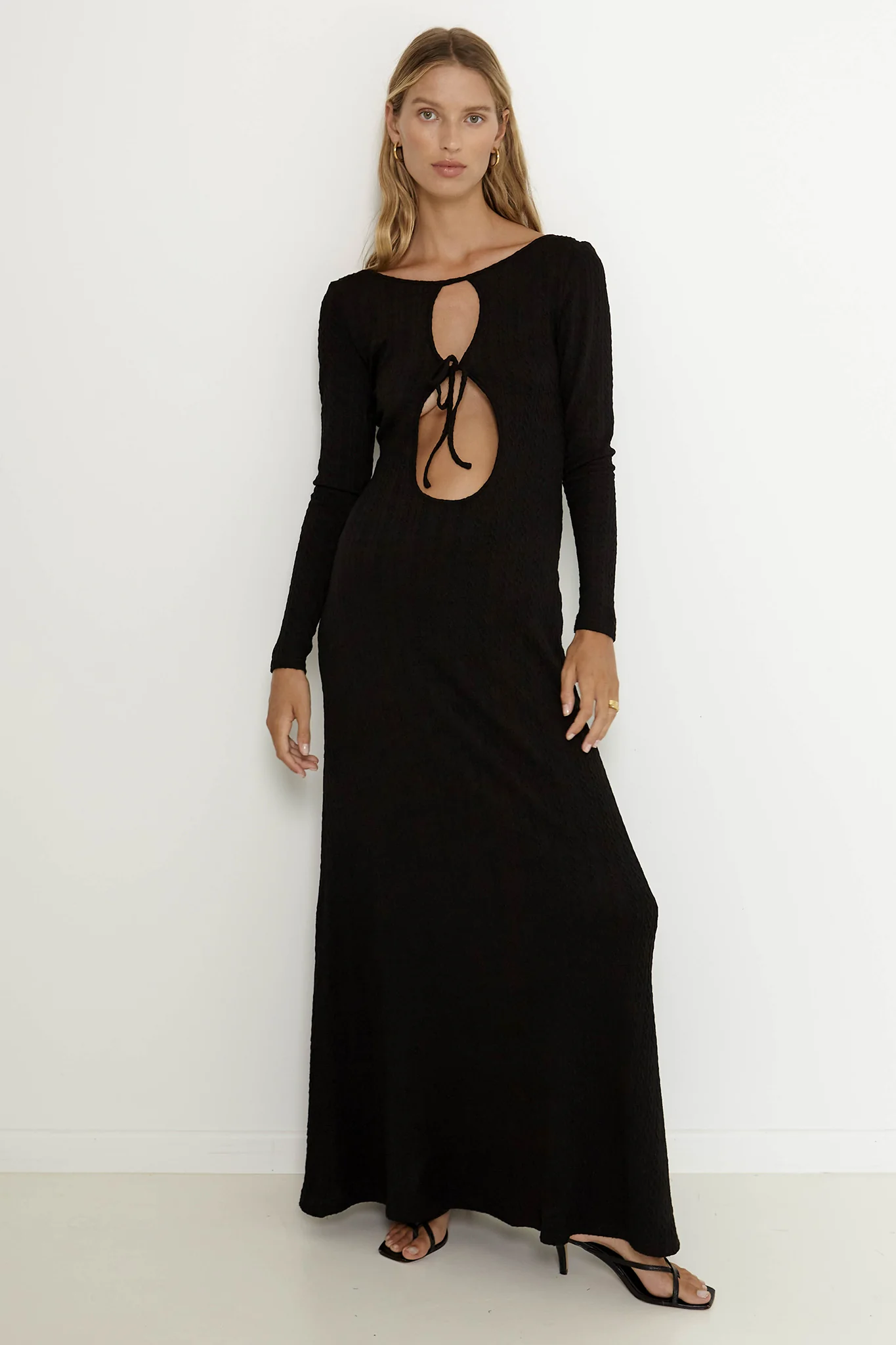 SNDYS Tallulah Maxi Dress Black - Sonourner