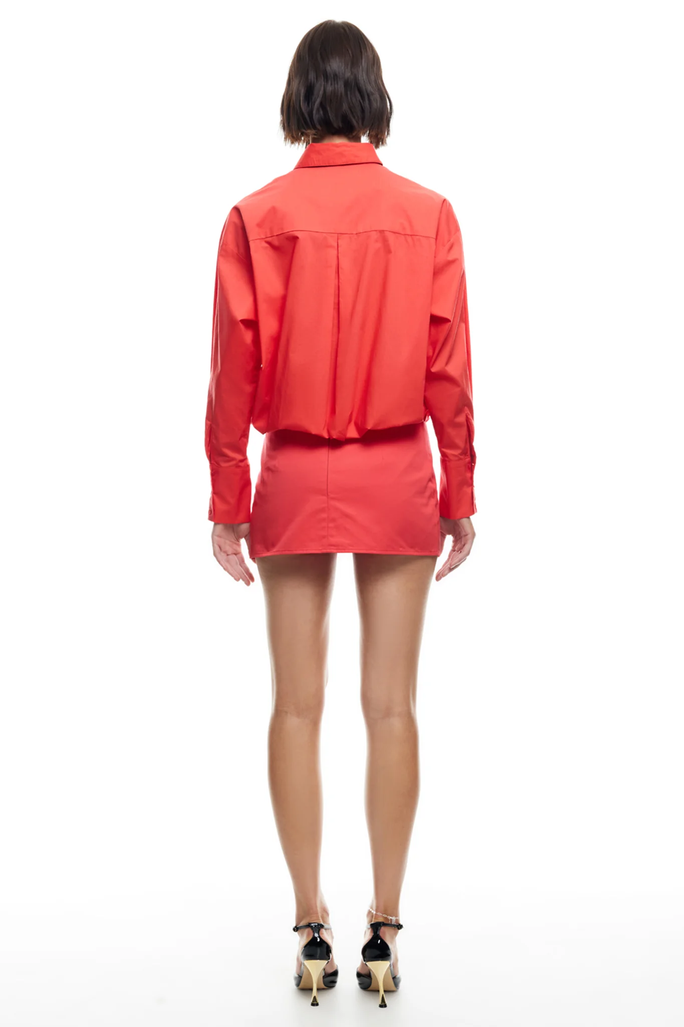 LIONESS Clicquot Mini Skirt Crimson - Sonourner