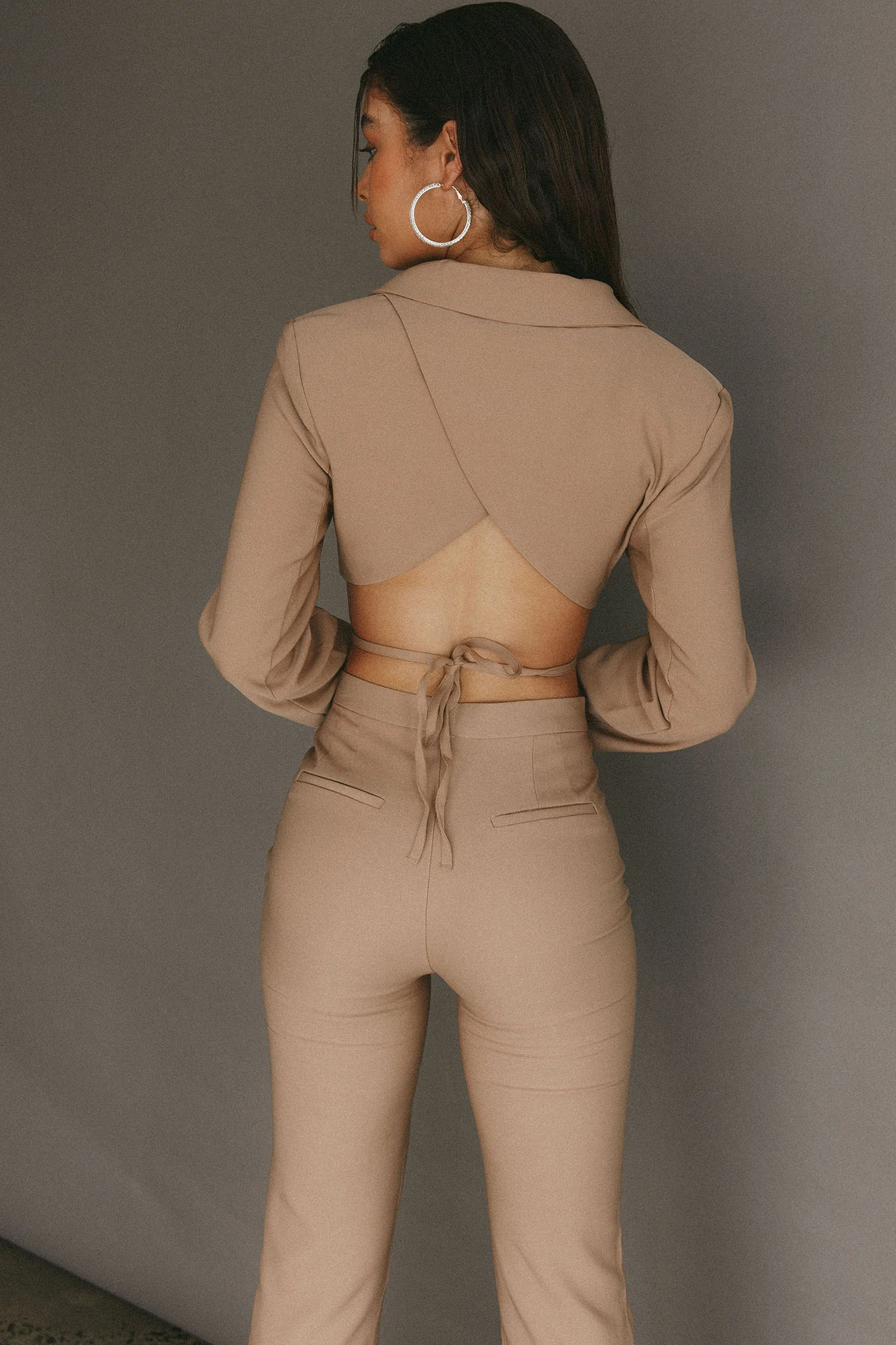 Kimberly Flare Leg Pants Camel - Sonourner