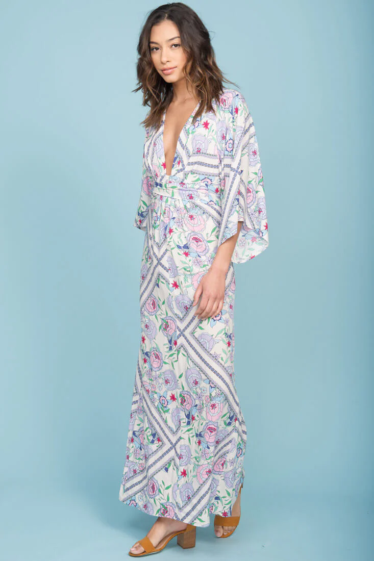 Kira Zip Up Maxi Dress Green - Sonourner