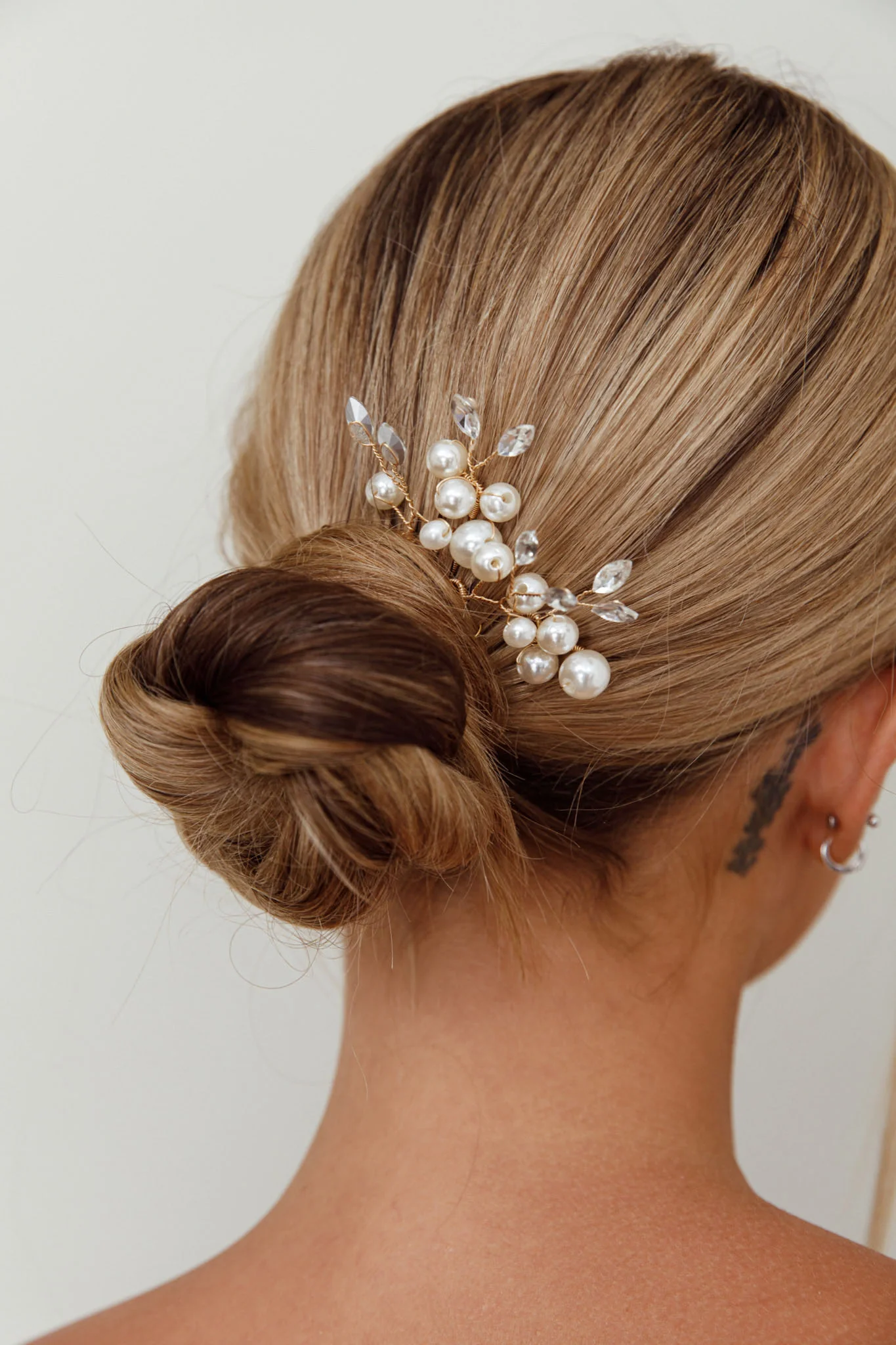 Presley Pearl Hair Pins Gold - Sonourner