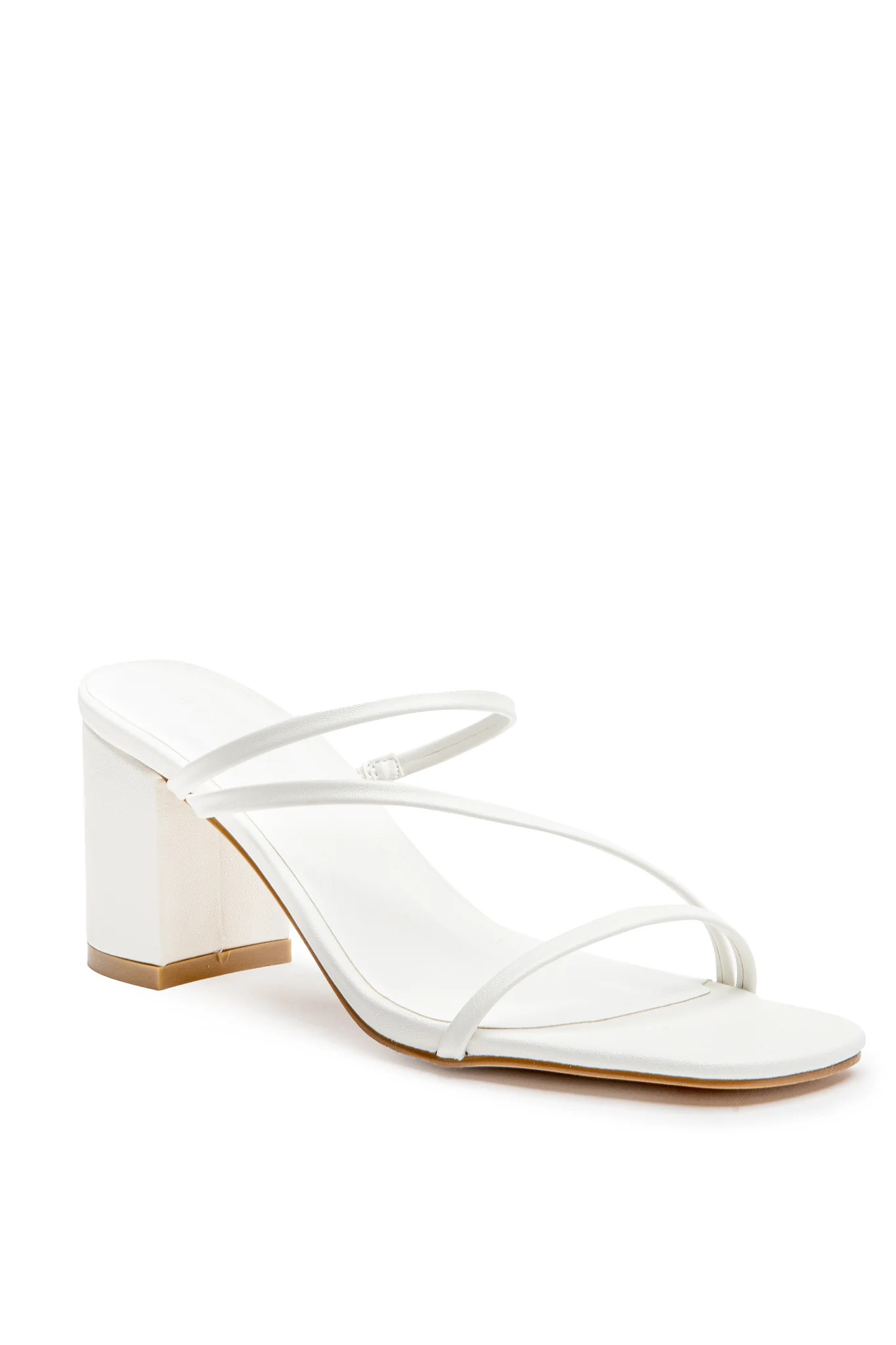 BiLLiNi Yazmin Block Heel White - Sonourner