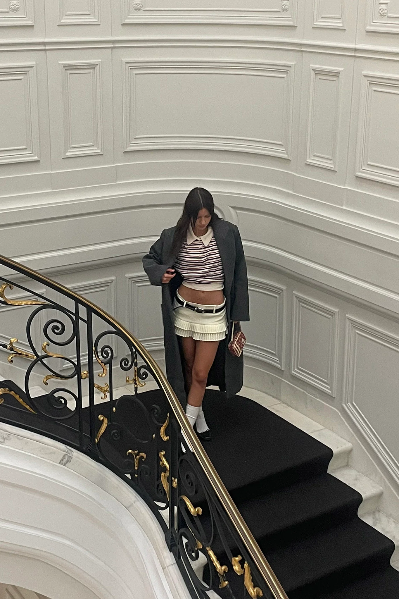 LIONESS Double Ruffle Mini Skort Soft Lemon - Sonourner