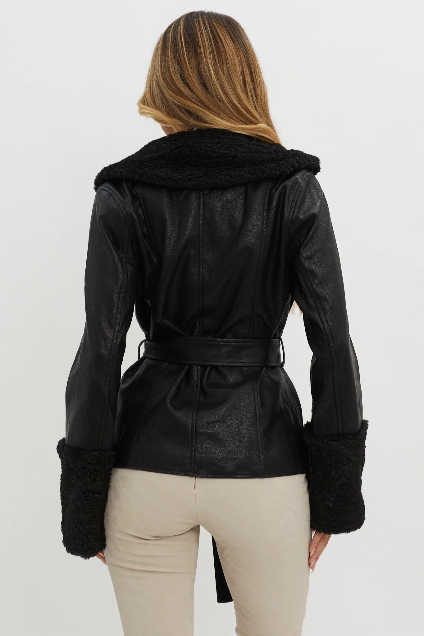 Fireside Teddy Lapel Jacket Black - Sonourner