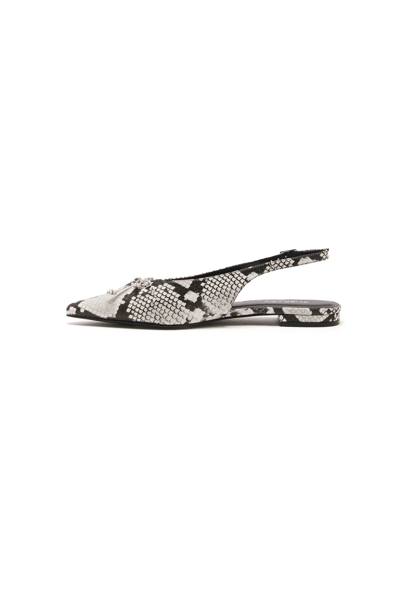 THERAPY Lavin Flat Point Black White Snake - Sonourner