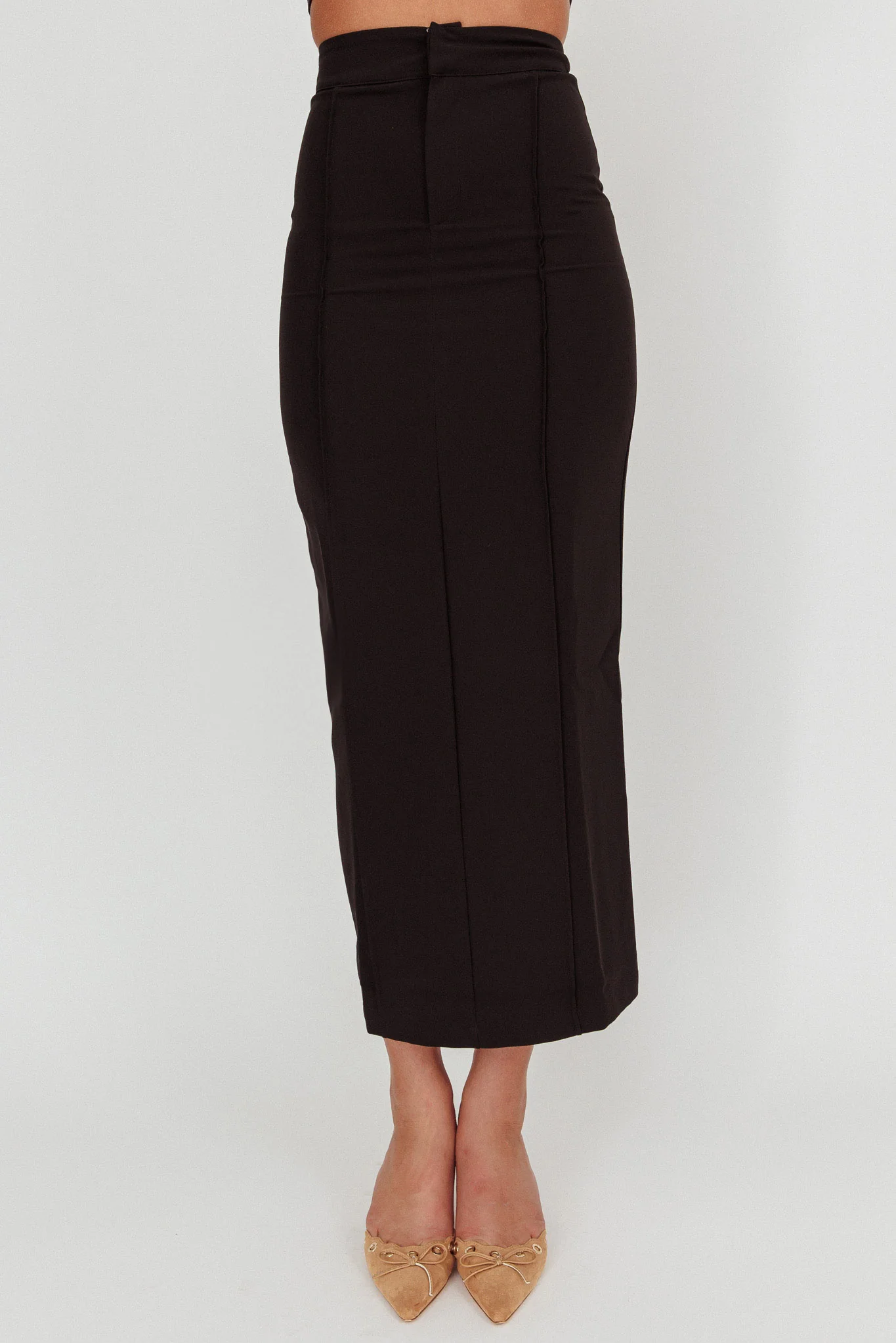 Like I Do Maxi Skirt Black - Sonourner