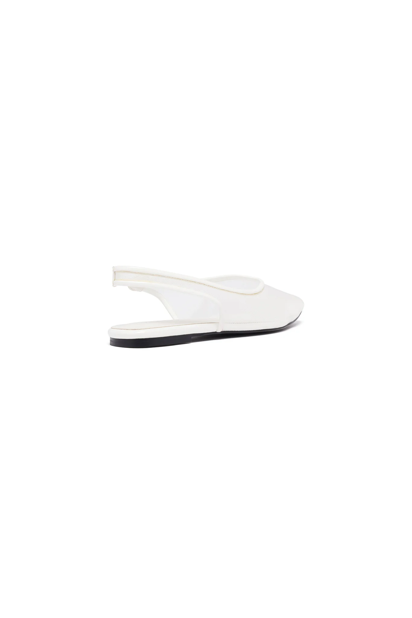 THERAPY Lazer White Patent Ballet Flat - Sonourner