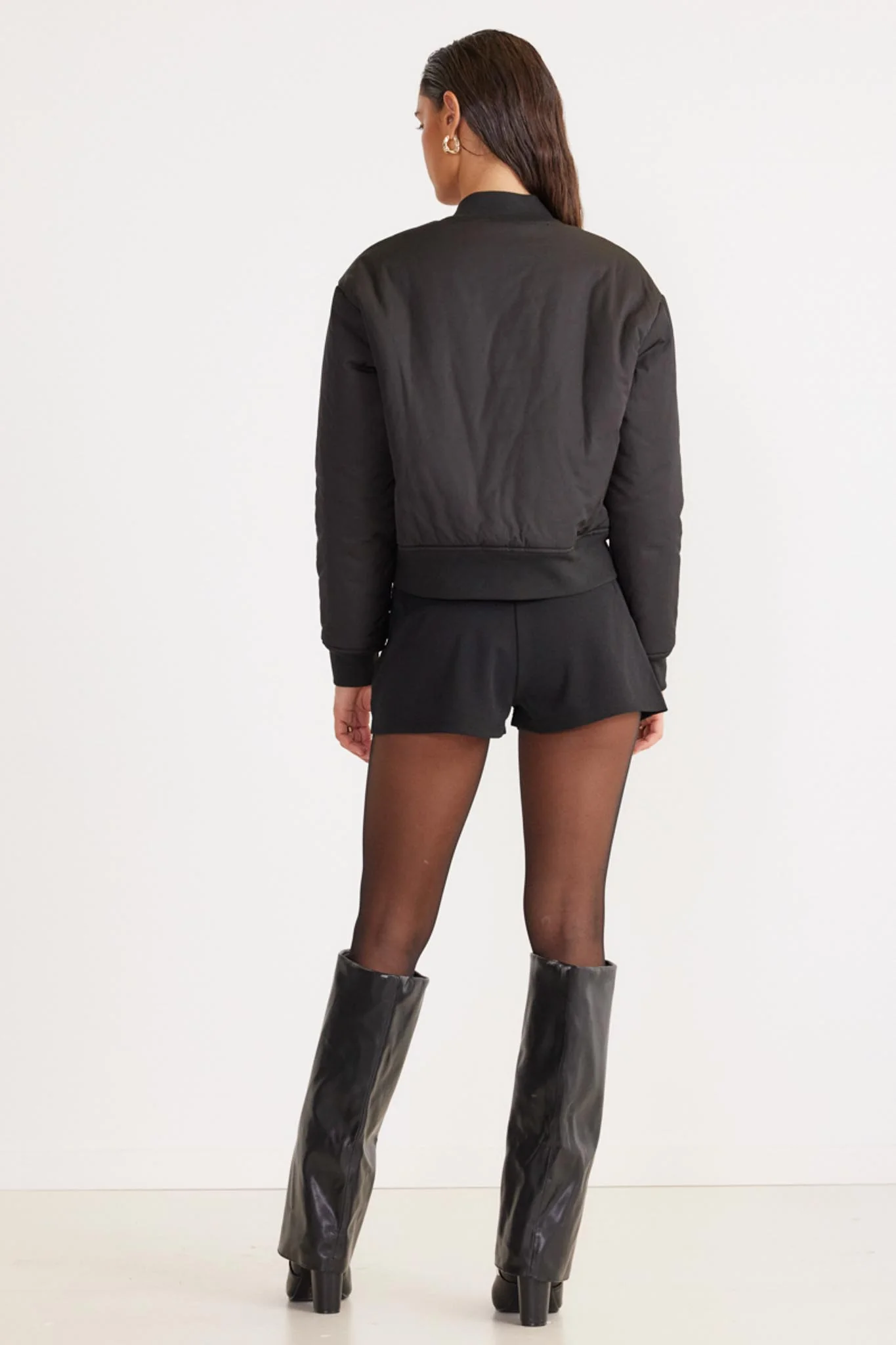 SNDYS Roberta Mini Shorts Black - Sonourner