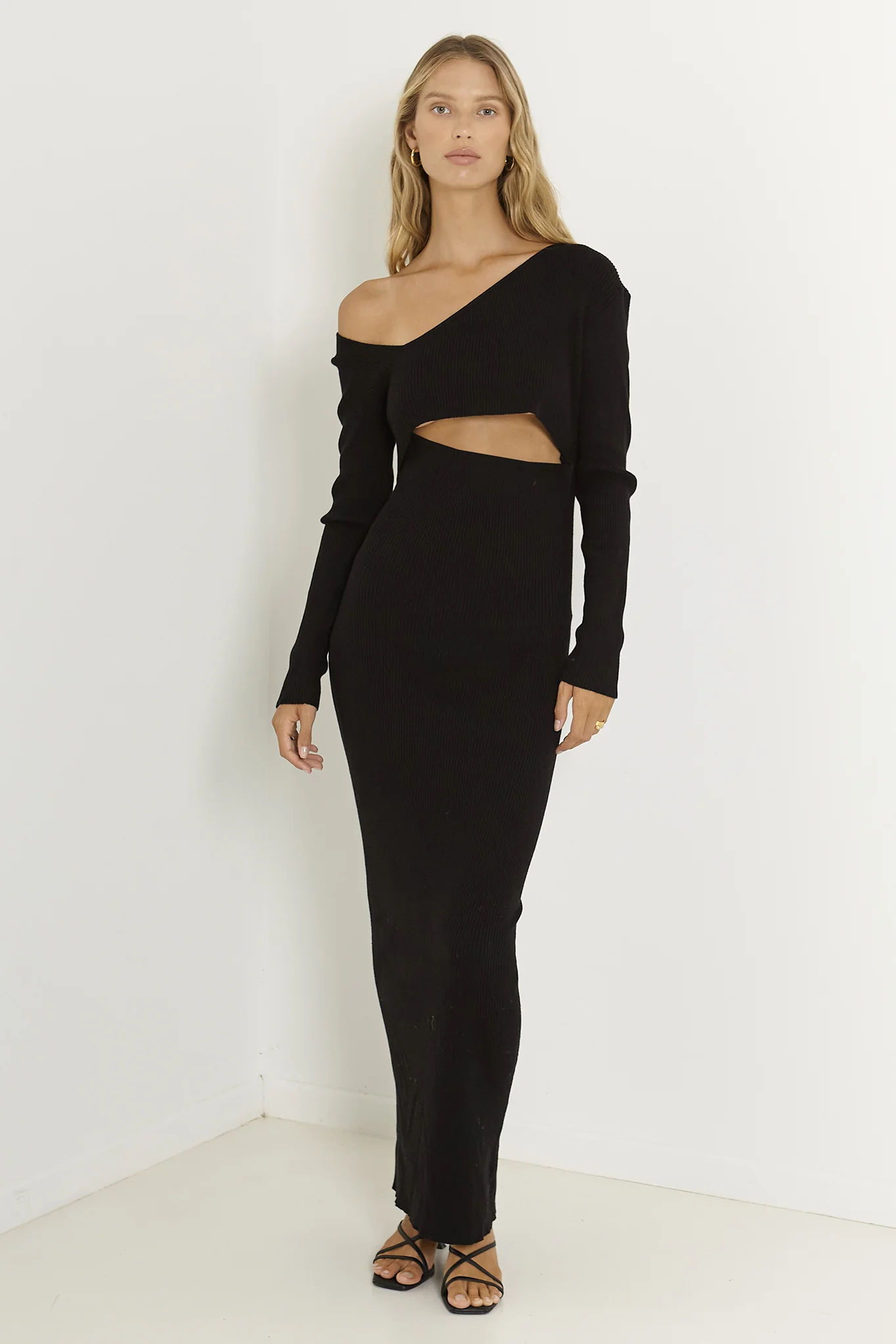 SNDYS Aurora Maxi Dress Black - Sonourner