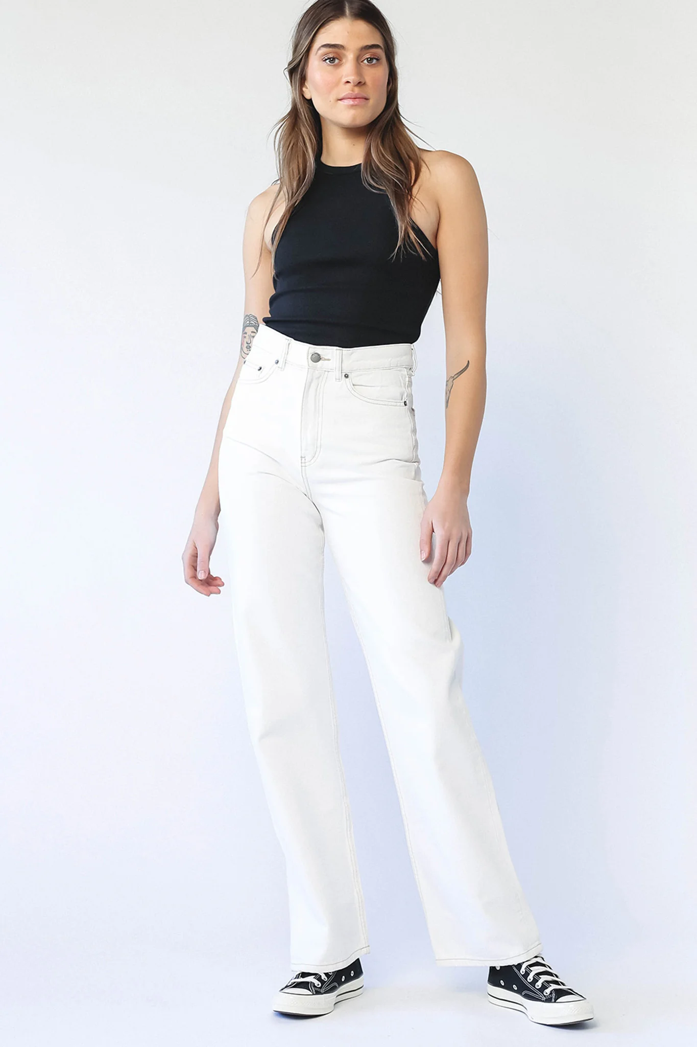 DR DENIM Echo Jeans Light Ecru - Sonourner