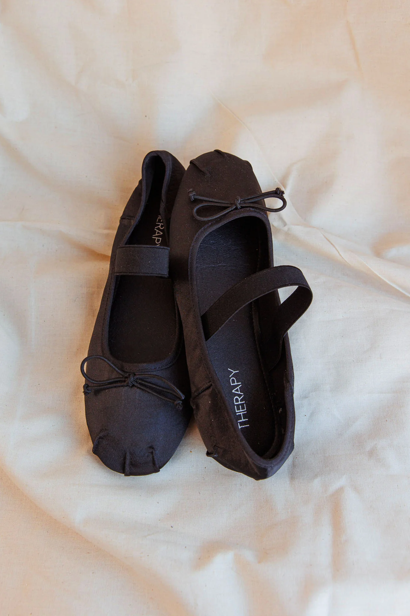 THERAPY Mystic Ballet Flat Black - Sonourner