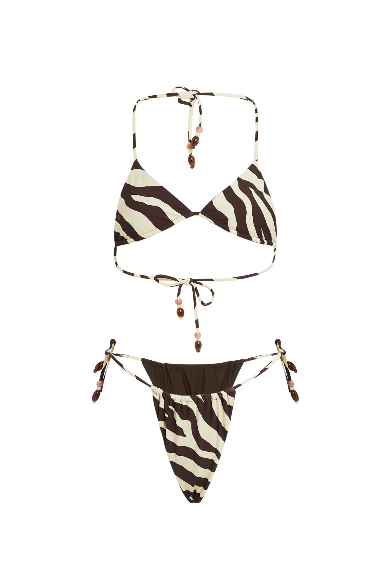 VDM The Label Blair Zebra Reversible Top - Sonourner