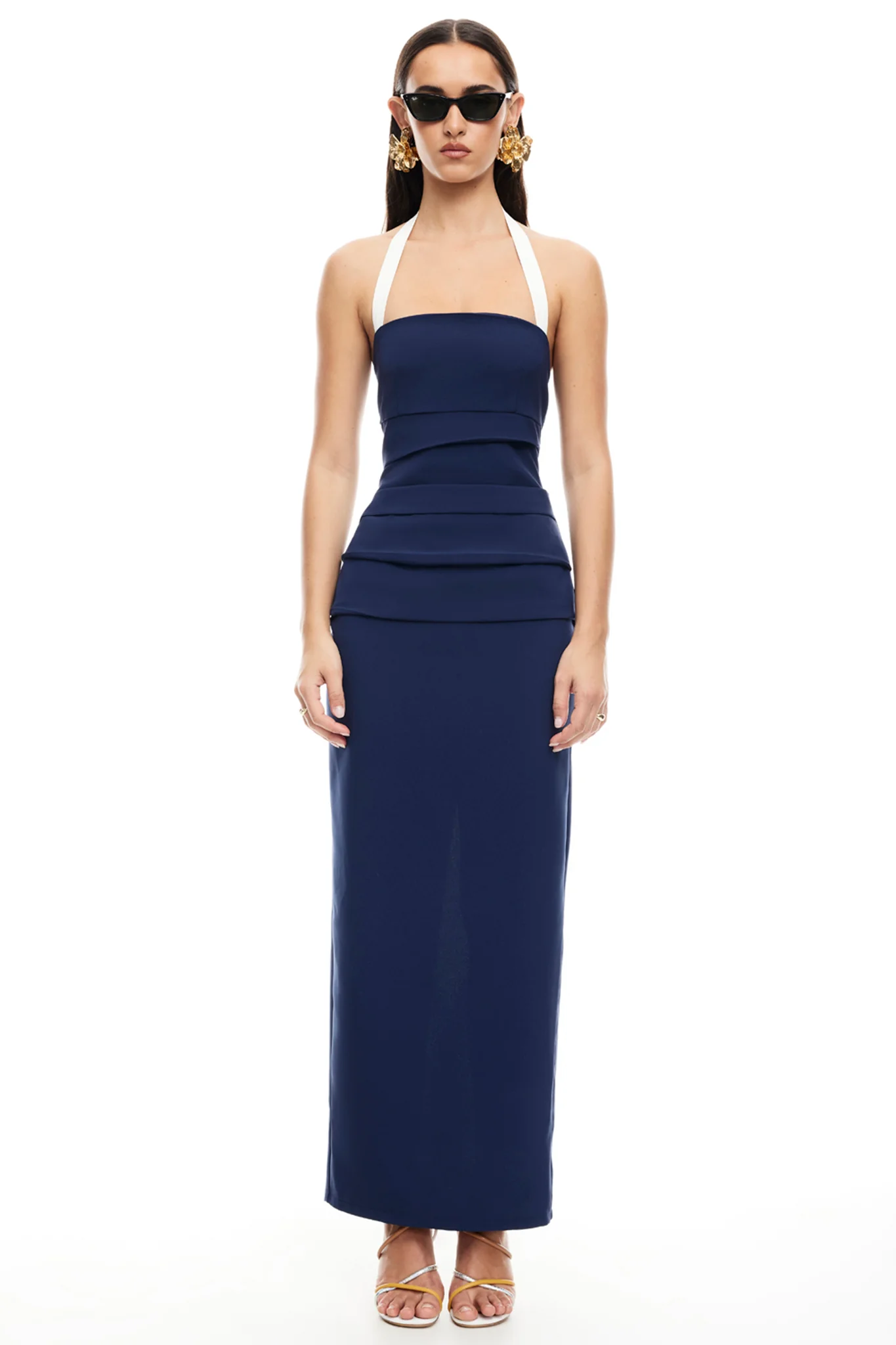 LIONESS 1999 Maxi Dress Navy - Sonourner